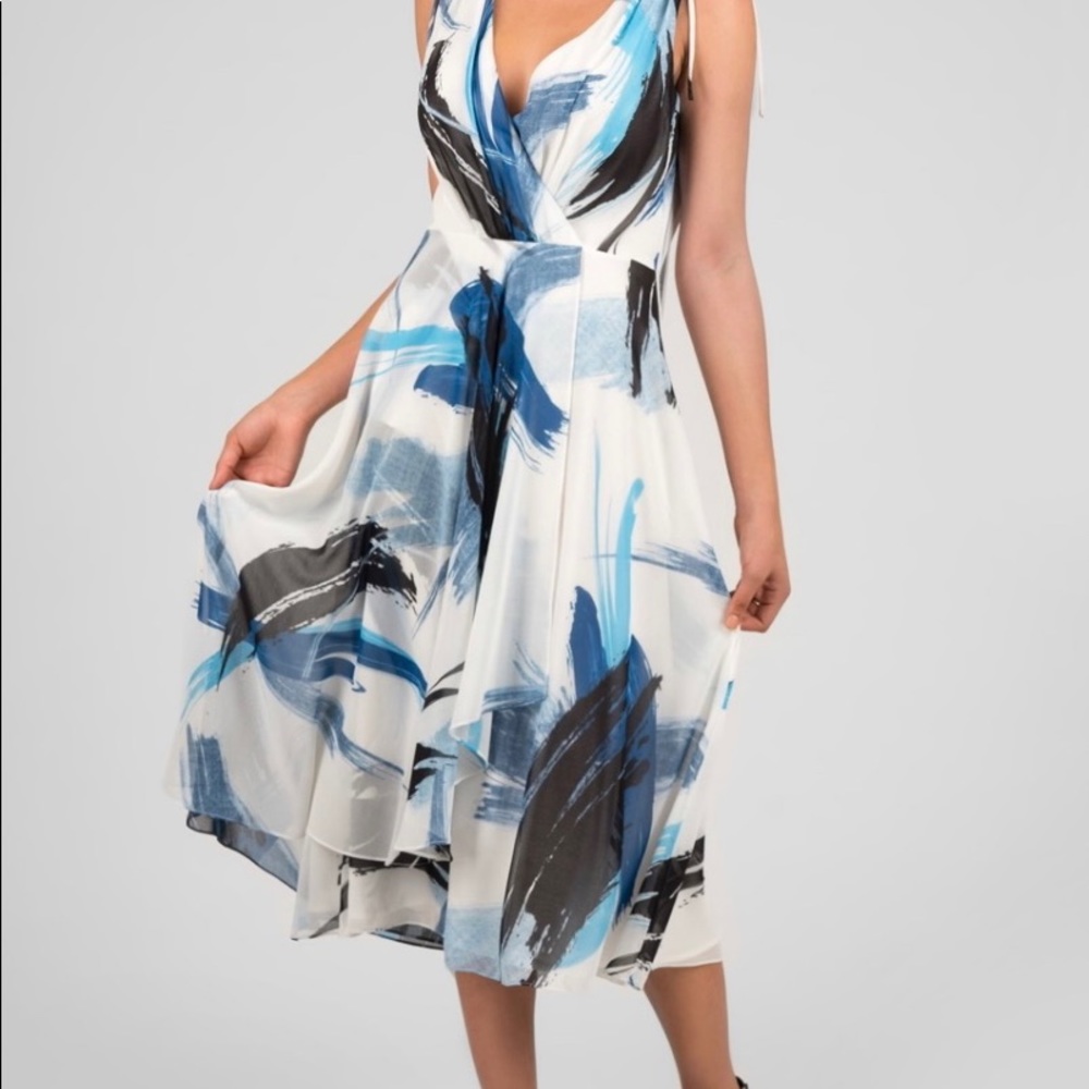 Satin midi 🍾🥂dress, beautiful, never worn, new nwot